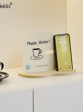 满得达现代奶油风座钟客厅创意时钟摆件玄关客厅高级感家居饰品