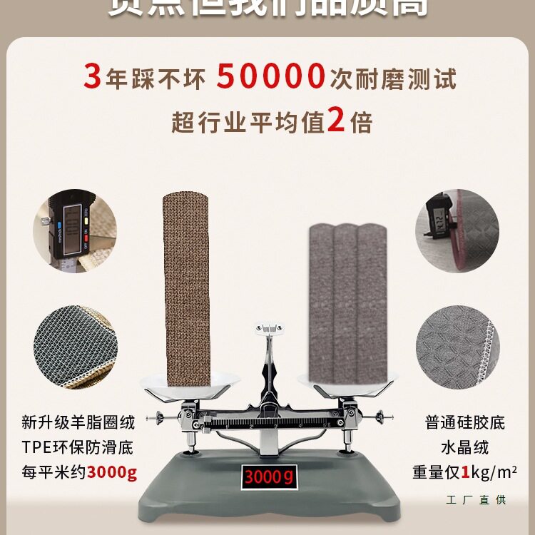 2025 kitchen floor mat is water-absorbent, anti-slip, oil-proof and waterproof
