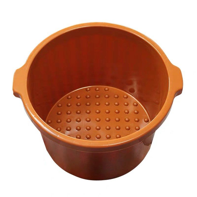 加厚牛筋泡脚盆沐足桶带按摩珠洗脚塑料桶耐摔家用美甲足疗足浴店,淘宝优惠券,粉丝福利购,淘宝优惠卷