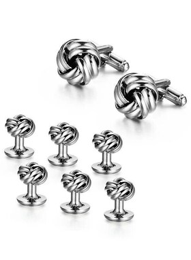 Luxury Man Shirt Cufflinks Set With Gift Box Wedding Vintage