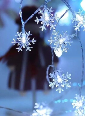 Snowflakes String Light LED lamp Christmas Tree Ornament