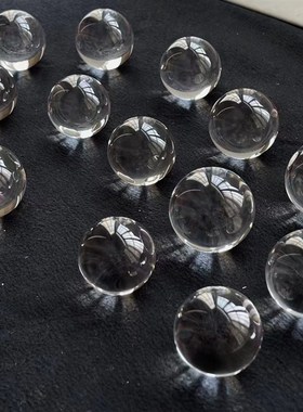 大小号天然白水晶球摆件客厅家居进门玄关卧室装饰品开业乔迁礼品