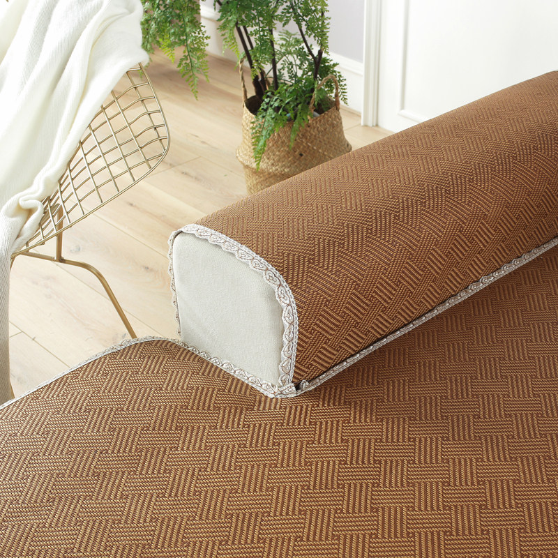 藤编沙发垫凉席冰藤凉席坐垫夏季沙发巾冰藤沙发垫草编凉席竹编席,淘宝优惠券,粉丝福利购,淘宝优惠卷