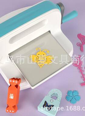 刀模钢纸艺机压花切割刀模机可折叠花手柄碳手摇式新款机器压机