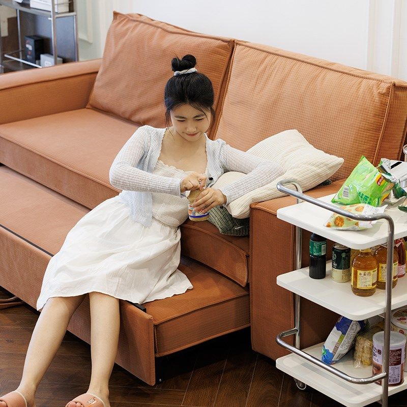 定制款新款沙发床折叠两用小户型网红餐厅双人床网红款阳台多功能,淘宝优惠券,粉丝福利购,淘宝优惠卷