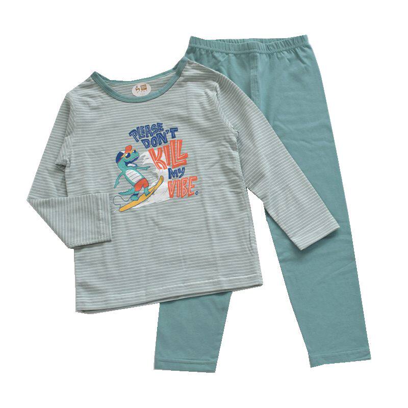 帅鹿男童莱卡棉内衣套装男宝宝中大童无骨薄款秋衣秋裤家居服睡衣,淘宝优惠券,粉丝福利购,淘宝优惠卷