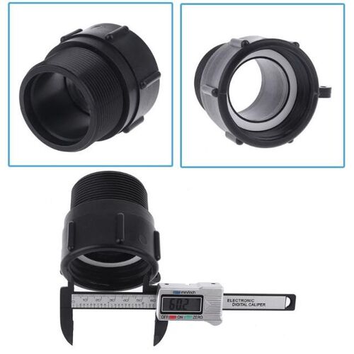 1000L IBC Tote tank Garden Hose heavy duty BSP adaptor barre - 图2