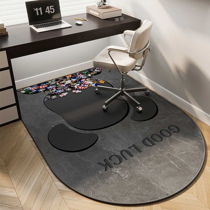 德国地毯卧室儿童房椅子书房书桌转椅垫子地垫电脑椅房间免洗可擦,淘宝优惠券,粉丝福利购,淘宝优惠卷