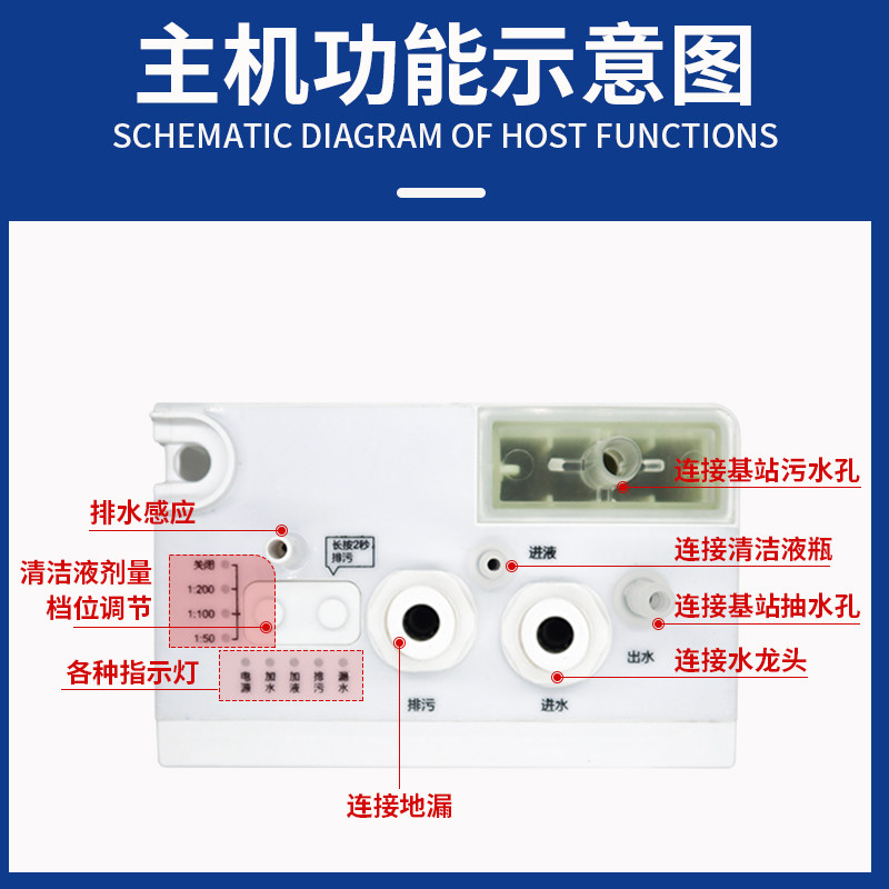 适配石头G20自动上下水模块可墙排扫拖一体扫地机器人配件,淘宝优惠券,粉丝福利购,淘宝优惠卷