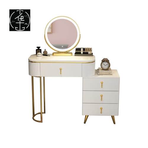 Dressing table bedroom Organizer cabinet makeup table Chair - 图3