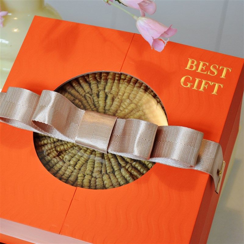 蛋糕盒升级版五拼拼参茸海味滋补干货空礼盒织带开礼品,淘宝优惠券,粉丝福利购,淘宝优惠卷