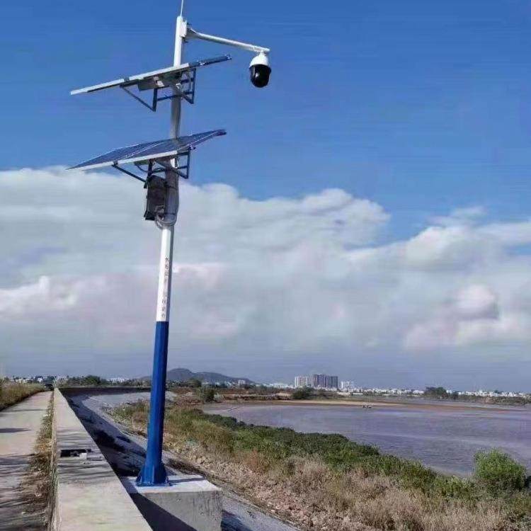 4G高清夜视户外太阳能环境监测杆，免布线太阳能供电系统监控立杆,淘宝优惠券,粉丝福利购,淘宝优惠卷