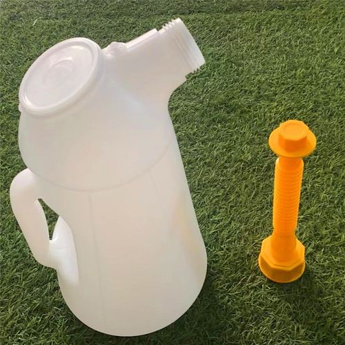 刻度机油壶5升升3升加厚长嘴机油壶大容量加油塑料油壶备用油桶 - 图2