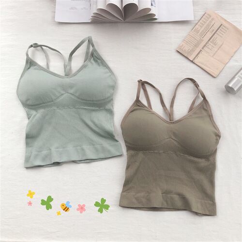Women Cotton Underwear Push Up Bra Sexy Top Women Suspender - 图1