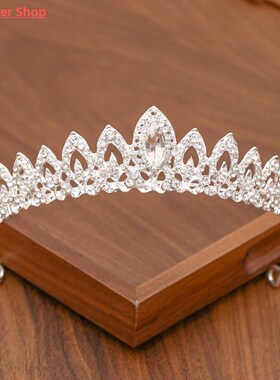 Bridal Tiara Hair Crown Wedding Hair Accessories For Women S