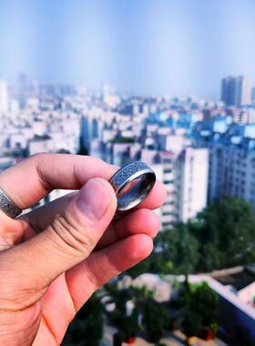 Beier Stainless steel Odin Norse Viking Amulet Rune MEN Ring