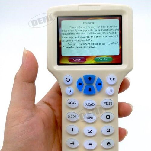 English Rfid NFC Copier Reader Writer Cloner Copy 10 Freque - 图2