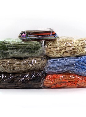 50Pcs/Lot Drawstring Natural Burlap Bag Jute Gift Bags Multi
