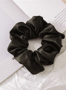 Women Silk Scrunchie Elastic Handmade Multicolor Hair Band t