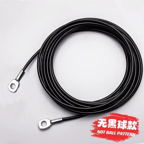 Fitness Accessory Black Wire Rope 5MM 6MM Adjustable for Hom - 图2