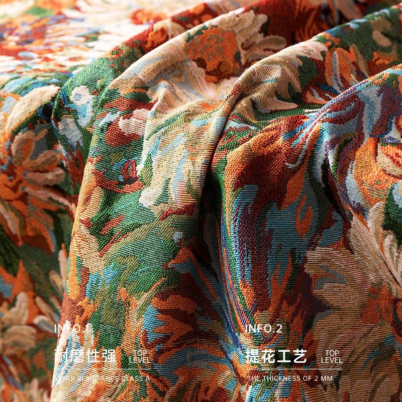 油画民族风布艺桌布格子波西米亚风格餐桌茶几盖布特色餐厅台布艺,淘宝优惠券,粉丝福利购,淘宝优惠卷