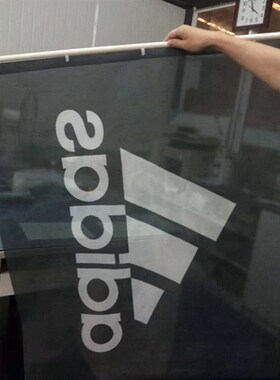 定制超大幅宽不虚边双面半透明纱布画画心芯屏风软帘隔断圆框画用