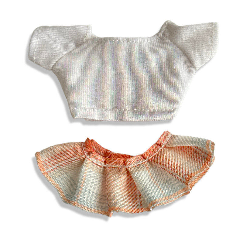 娃衣10cm厘米ob-11JK裙子棉花娃娃衣服扭扭棒小熊毛绒公仔玩偶,淘宝优惠券,粉丝福利购,淘宝优惠卷