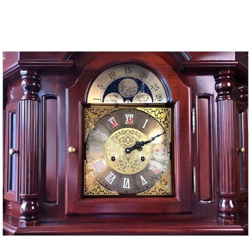 高档豪华家居别墅大宅落地钟机械报时大摆钟实木客厅雕花座钟立钟,淘宝优惠券,粉丝福利购,淘宝优惠卷