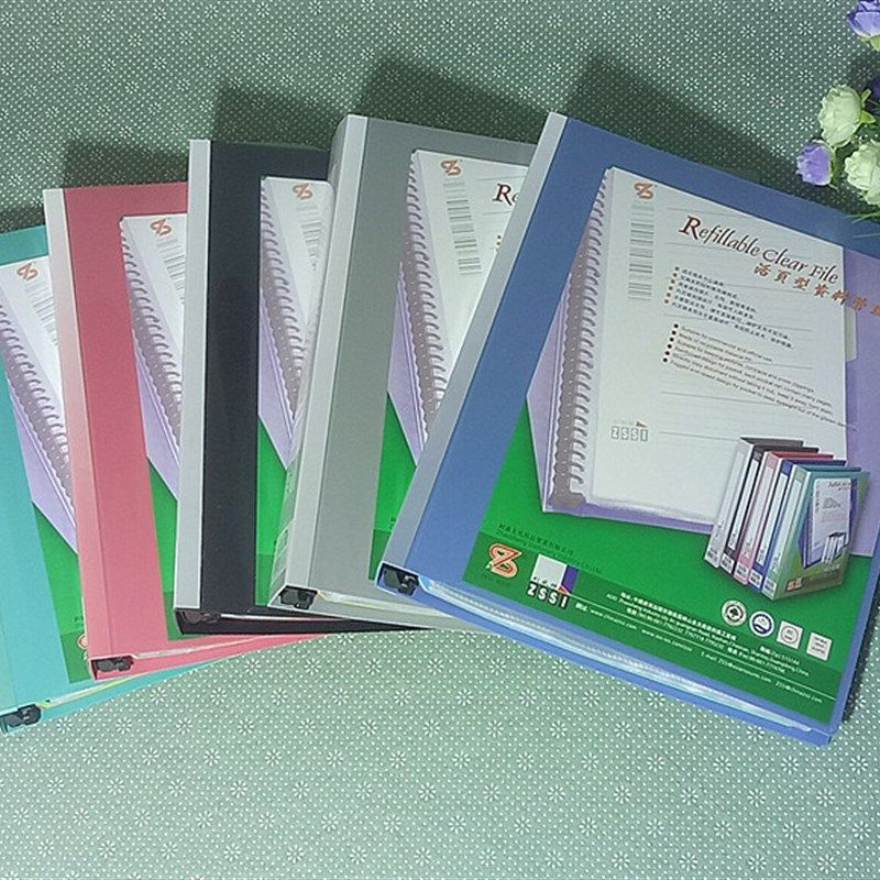 文件夹活页a4索引页30孔封面夹资料册插页塑料打孔夹活页册隔页纸,淘宝优惠券,粉丝福利购,淘宝优惠卷