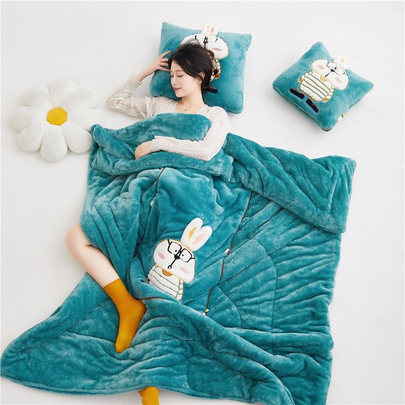 加厚可爱卡通两用抱枕被靠垫枕头被午休空调被汽车沙发办公室学生,淘宝优惠券,粉丝福利购,淘宝优惠卷