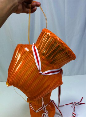 纯手工编织家用带盖鱼篓加厚装鱼黄鳝螃蟹泥鳅小龙虾钓鱼海鲜渔具
