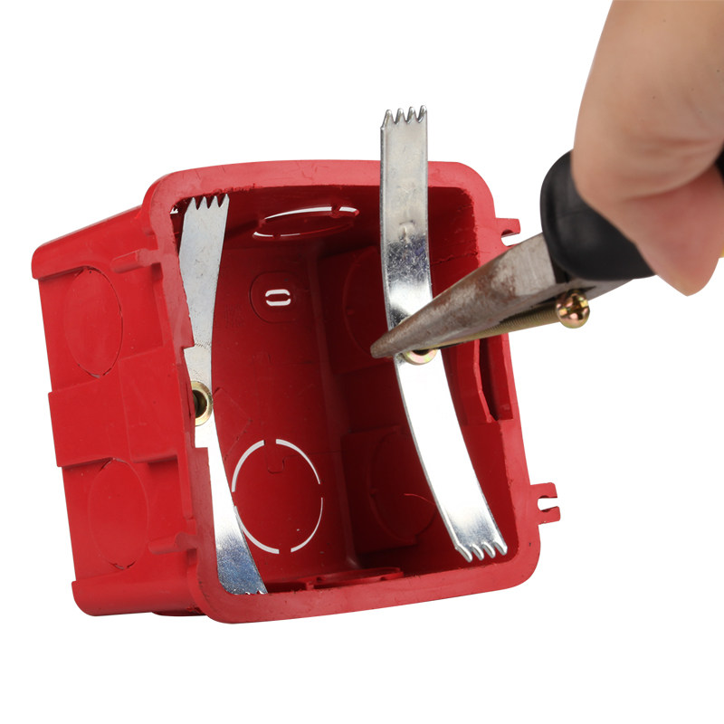 卡片式86型暗盒修复器墙壁开关底盒固定器接线盒插座耳朵补救撑杆,淘宝优惠券,粉丝福利购,淘宝优惠卷