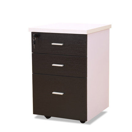 办公家具矮柜 活动柜拖拉式推柜带锁板式活动柜带轮子3三层文件,淘宝优惠券,粉丝福利购,淘宝优惠卷