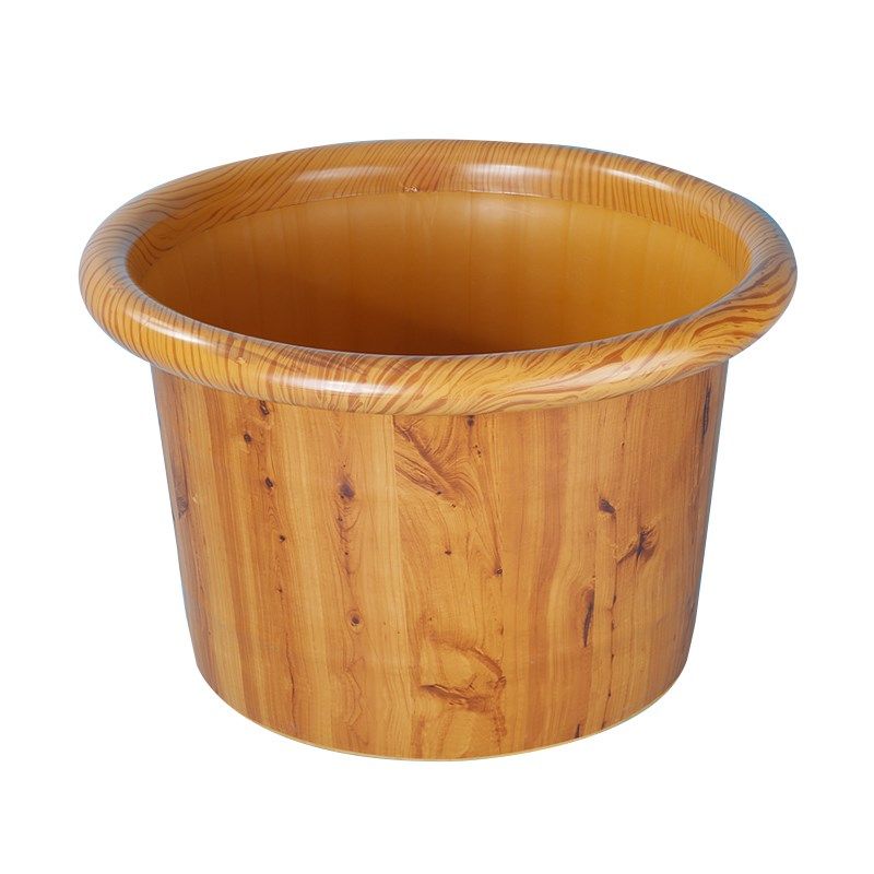 仿木纹泡脚桶耐摔牛筋洗脚盆足浴按摩店塑料桶家用加厚加深足疗桶,淘宝优惠券,粉丝福利购,淘宝优惠卷