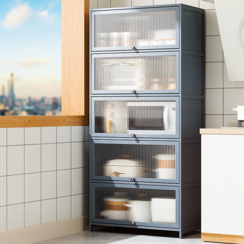 十一维度厨房置物架落地多层烤箱微波炉收纳层架子多功能锅架收纳,淘宝优惠券,粉丝福利购,淘宝优惠卷