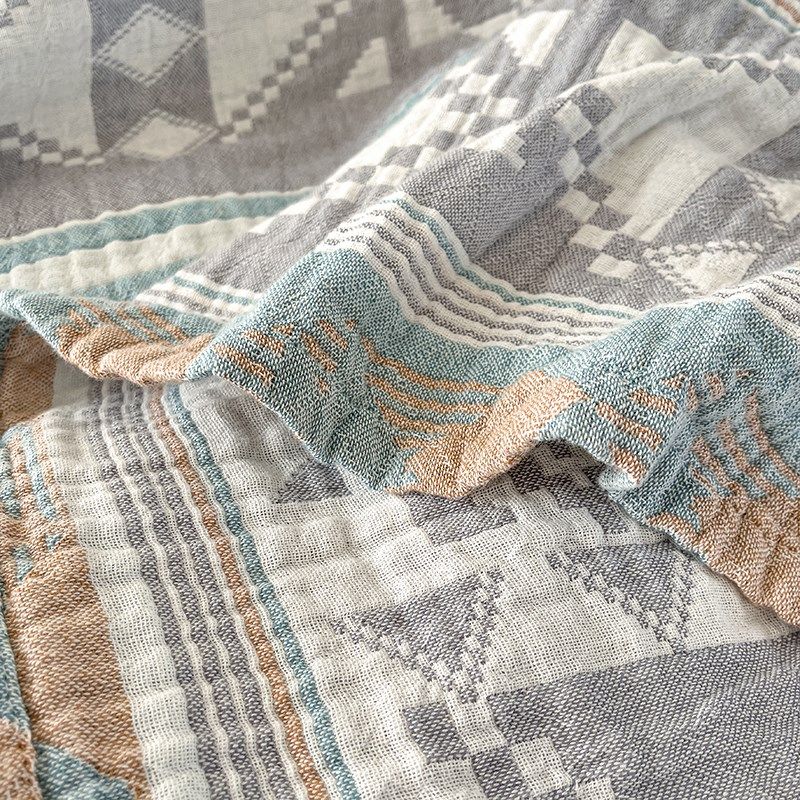 三层全棉水洗纱布毛巾被纯棉单人双人毛巾毯子午睡休闲盖毯空调毯,淘宝优惠券,粉丝福利购,淘宝优惠卷