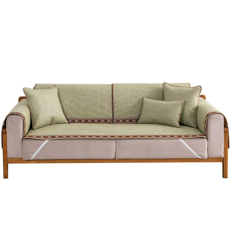 藤席沙发垫夏季防滑小清新座垫子夏天款全盖凉席布艺皮沙发罩巾,淘宝优惠券,粉丝福利购,淘宝优惠卷