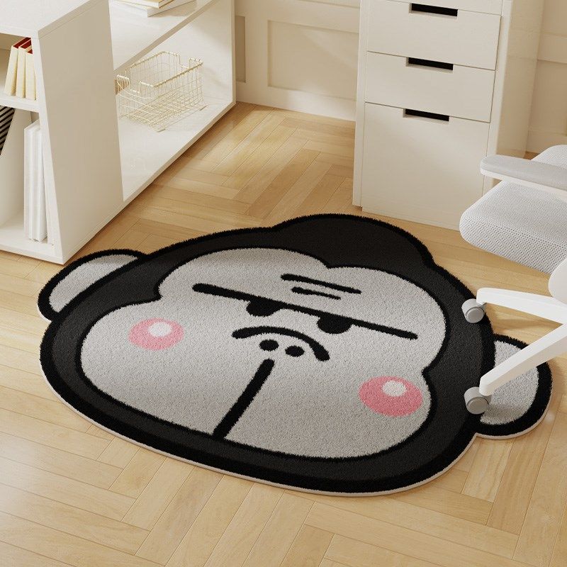 儿童房电脑椅子地毯男女孩卧室书房书桌转椅垫子阅读区学习椅地垫,淘宝优惠券,粉丝福利购,淘宝优惠卷