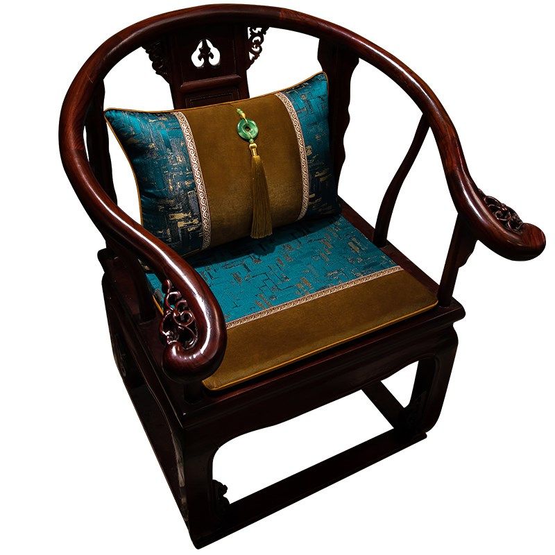 中式坐垫红木椅垫餐桌椅子垫家用座椅垫防滑茶桌椅垫圈椅太师椅垫,淘宝优惠券,粉丝福利购,淘宝优惠卷