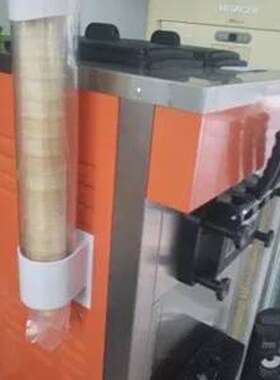 冰淇淋机配件蛋筒架蛋托出杯器甜筒落杯器威化筒脆筒冰激凌蛋托架
