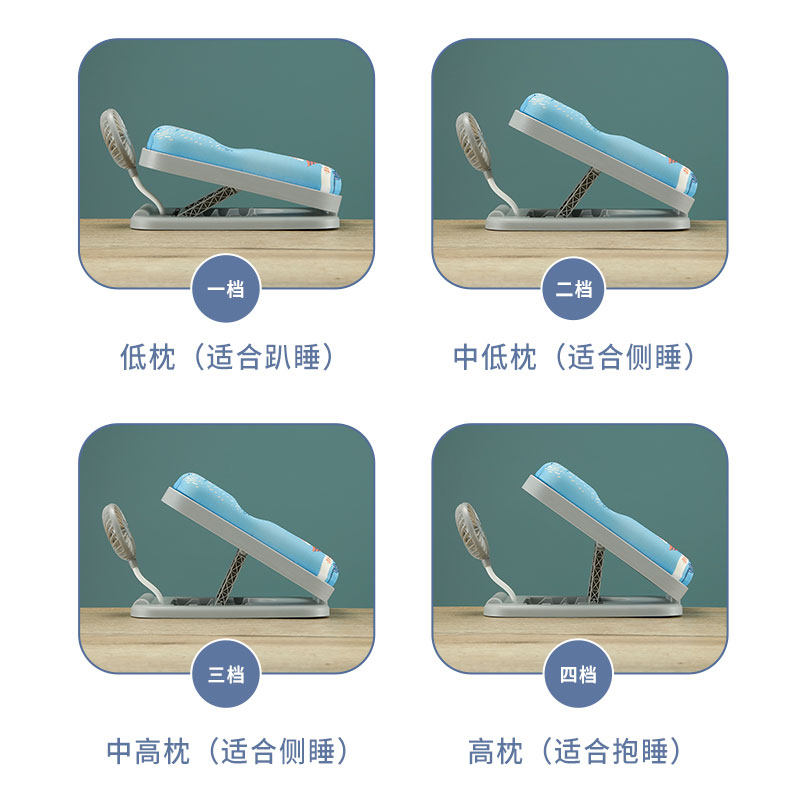 可调节趴趴枕午睡枕带风扇中小学生成人款办公室夏季午睡神器午休,淘宝优惠券,粉丝福利购,淘宝优惠卷
