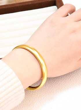 福韵天玺铜合金复古泥鳅背手镯