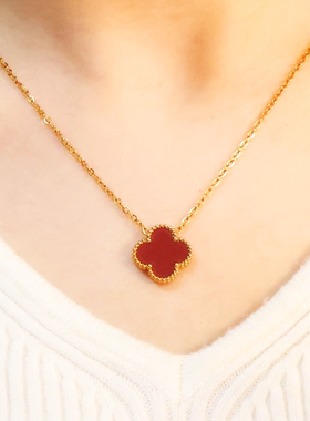 福韵天玺法式轻奢四叶草项链