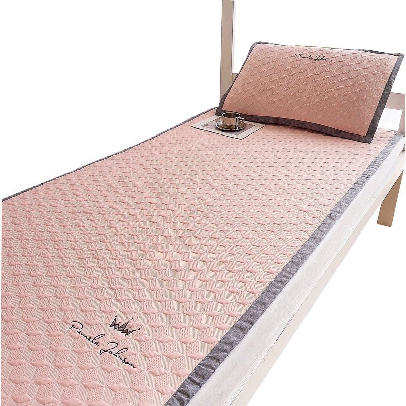 凉席学生宿舍单人住校冰豆豆凉感席夏天2024新款大学生90x200cm粉,淘宝优惠券,粉丝福利购,淘宝优惠卷