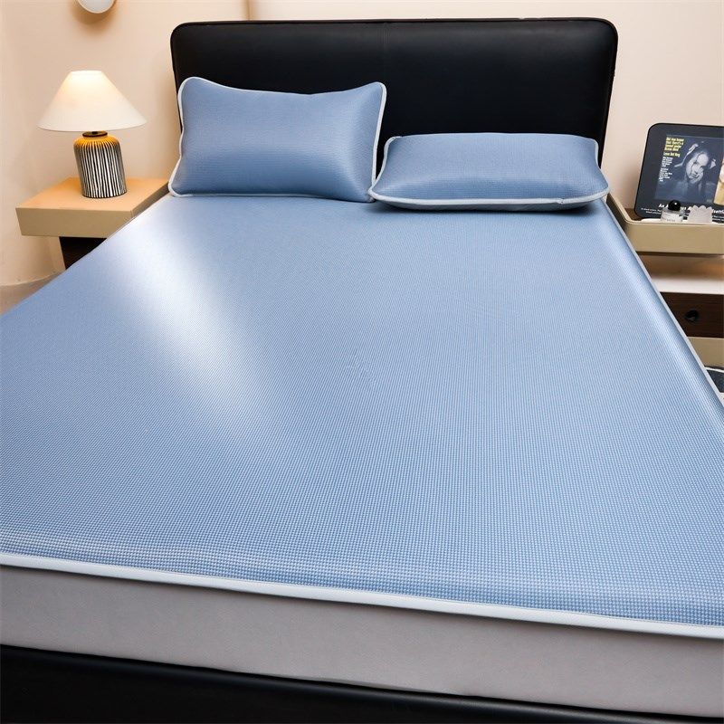 2025新款夏季凉席席子三件套天然冰藤席夏天冰丝凉席可机洗床笠款,淘宝优惠券,粉丝福利购,淘宝优惠卷