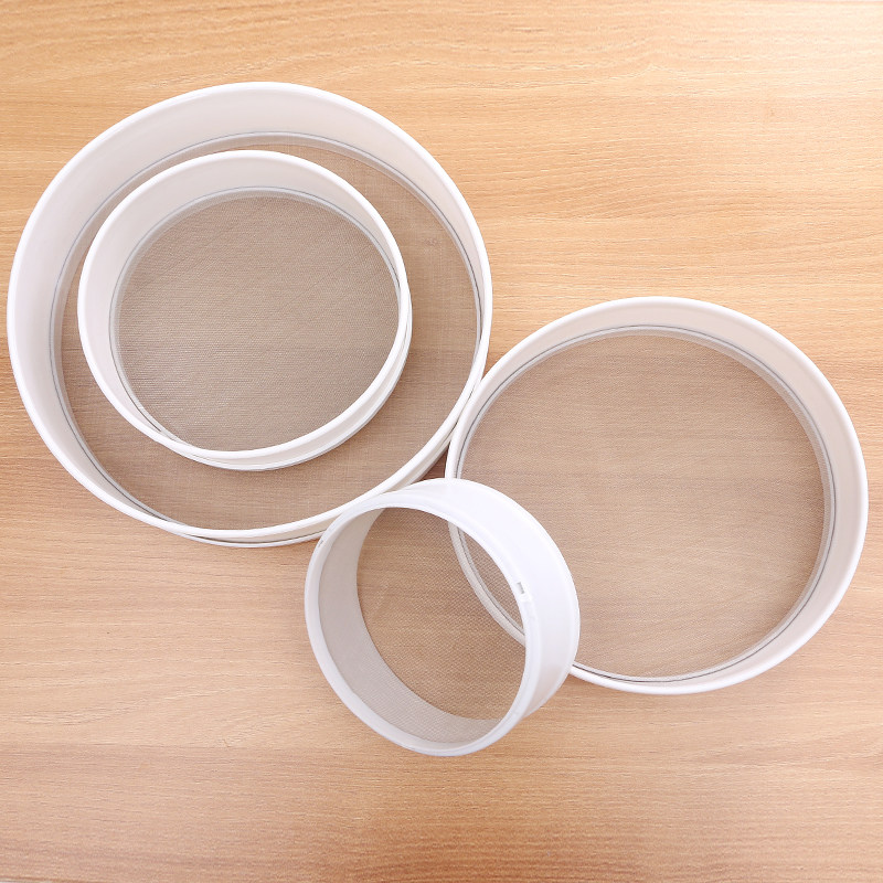 启焰面粉筛手持家用塑料过滤网筛超细烘焙工具锣面细筛子撒粉器,淘宝优惠券,粉丝福利购,淘宝优惠卷