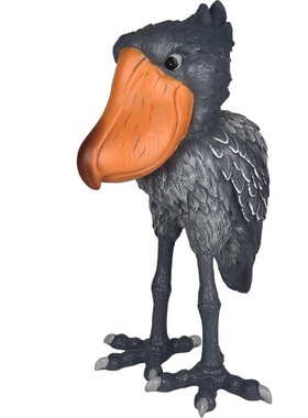 橱窗雕塑工艺品装饰乔迁卡通动物客厅电视柜摆件落地创意鲸头鹳