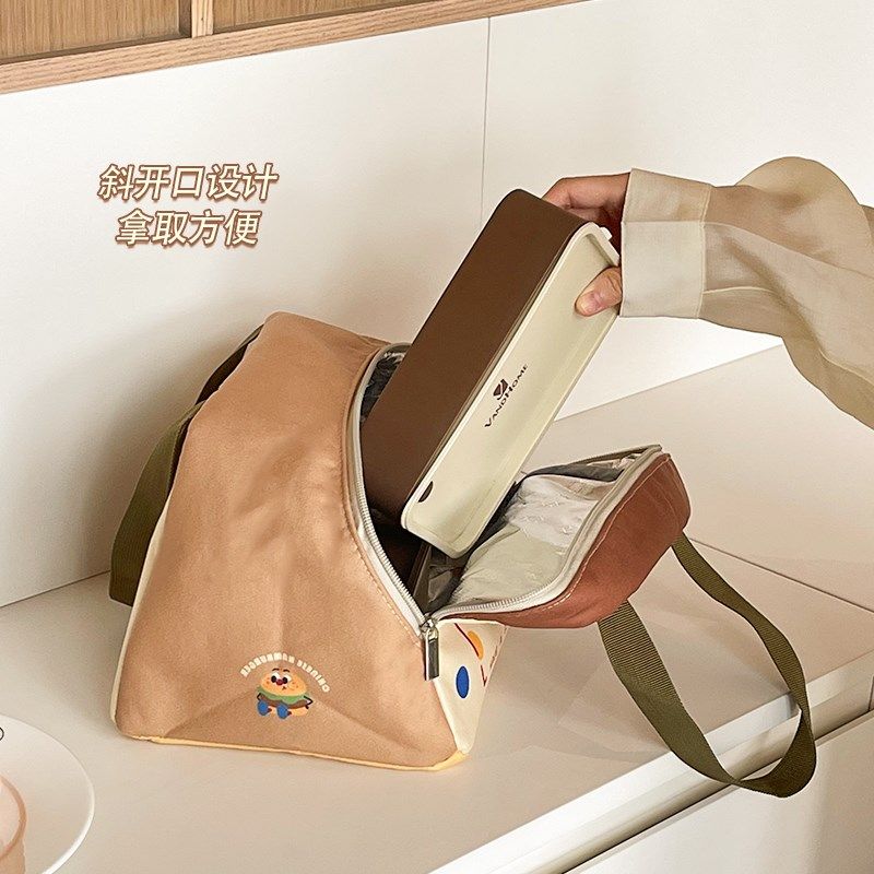 保温饭盒袋便携上班族带饭大容量防水学生便当包手提加厚铝箔袋子,淘宝优惠券,粉丝福利购,淘宝优惠卷