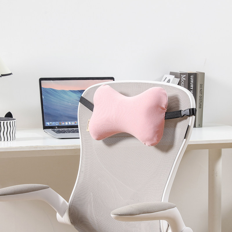 天然乳胶椅子头枕办公室午睡颈椎枕汽车座位枕头加长绑带躺椅枕头,淘宝优惠券,粉丝福利购,淘宝优惠卷