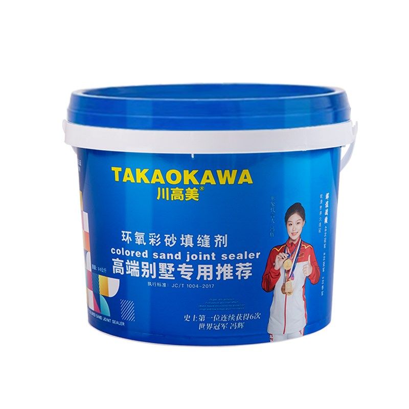 川高美20公斤桶装水性环氧彩砂美缝胶家用环保净味瓷砖防水填缝剂,淘宝优惠券,粉丝福利购,淘宝优惠卷